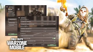 #1 Best Warzone Mobile Settings and Sensitivity for Movement + Aim