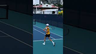 Jannik Sinner Forehand Slow Motion Miami Open 2024