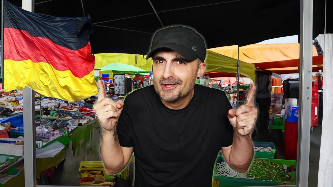 Mi nuevo TRABAJO en ALEMANIA: Un puesto en un Mercadillo