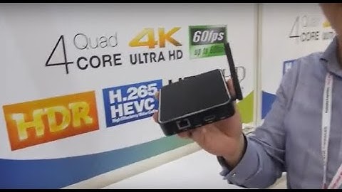Uyesee S100 with HDR 4K on Hisilicon 64bit Hi3798C V200 Quad-core ARM Cortex-A53