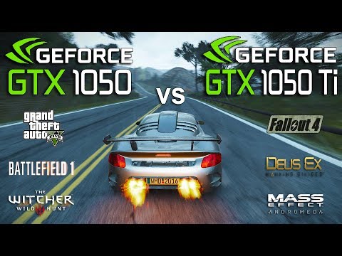 GTX 1050 vs GTX 1050 Ti Test in 7 Games