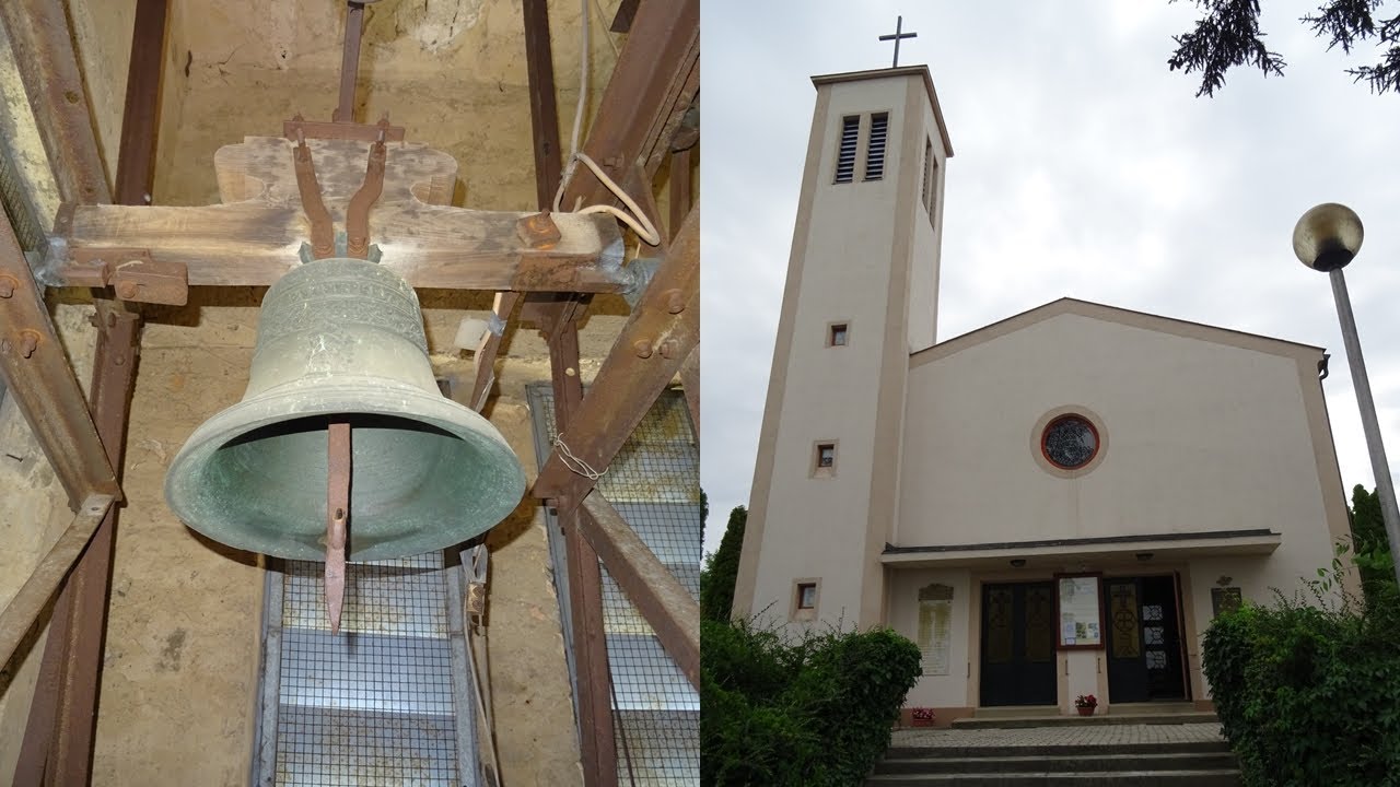 GYŐR (H), A ménfői katolikus templom harangjai/Die Glocken der katholischen Kirche