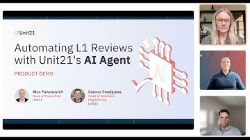 How to Automate 80% of L1 AML Operations With AI Agent | Unit21