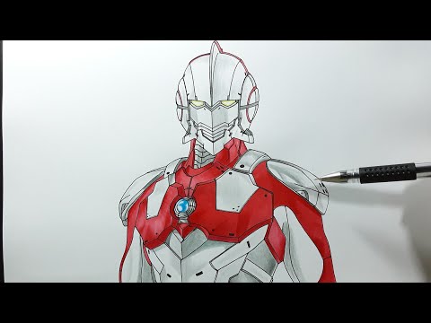Video vẽ Ultraman Ryoma liên quân Mobile | how to draw... - youtube