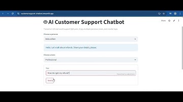 AI-Powered Offline Customer Support Chatbot