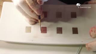 Kintsugi Tutorial: "Fun-gata-me" Setting and protecting the metal / gold finish of kintsugi & Maki-e