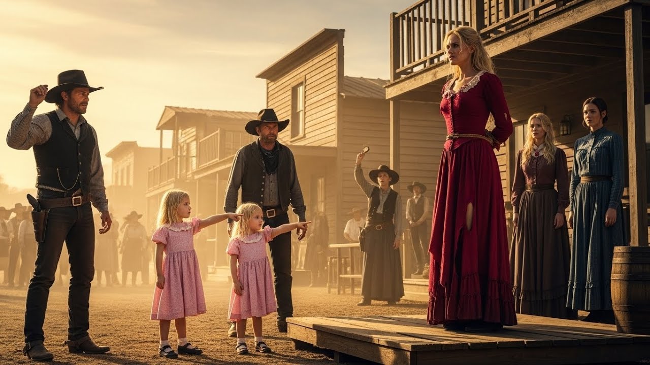 He Said “Pick Any Woman” — But the Cowboy Froze When His Daughters Whispered, “Papa, That’s Her ”