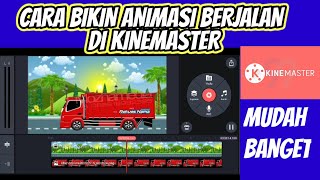 Mudah banget,, cara membuat animasi mobil berjalan di kinemaster - cocok buat ide konten