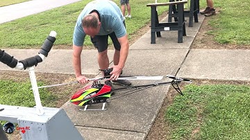 T-Rex 700E Helicopter - Idle Up adjustments