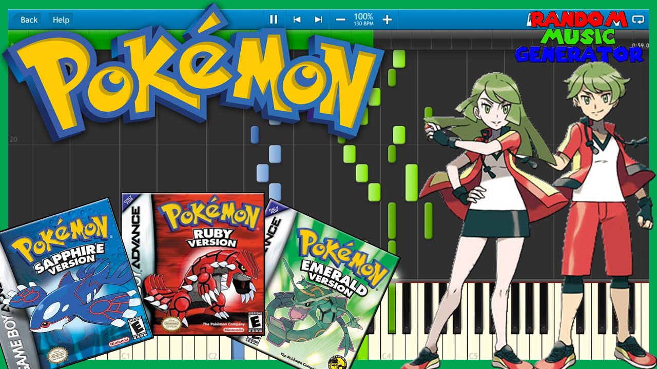Hoenn S Victory Road Pokemon Rse Piano Tutorial Synthesia チャンピオンロード ポケットモンスター ルビー サファイア Youtube
