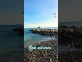 🌊 32 Relax your mind with this cinematic view of the rocky shore 🎧 Mediterranean sea. #MaLiliAwaves