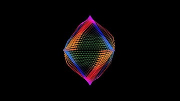 Diamond - Audio Visualisation [Processing] (Live Rendering)