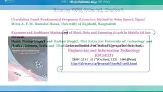 International Journal of Computer Science, Engineering and Information Technology(IJCSEIT) screenshot 5