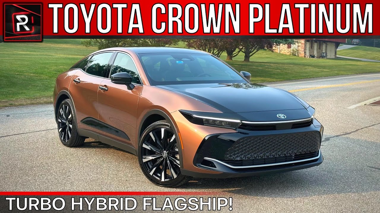 The 2023 Toyota Crown Platinum Is A Peculiar Turbo Hybrid AWD Premium Sedan