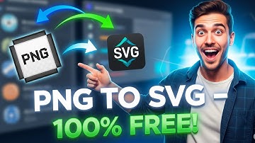 How To Convert PNG TO SVG For Free