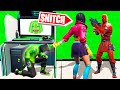 Playing HIDE AND SEEK In The JELLY GAMING ROOM! (Fortnite)