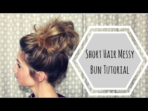 THE PERFECT MESSY BUN Tutorial - BLNDN