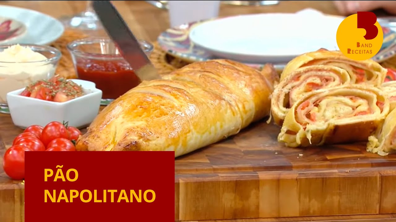 Delicioso pão napolitano | Chef Daniel | Melhor da Tarde