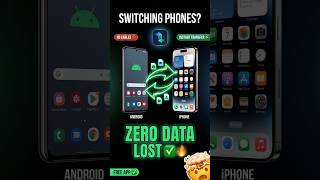 Switching Phones data without losing a any data #shorts