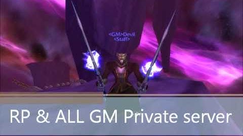 Amethyst-WoW Private Server ALL-GM/RP