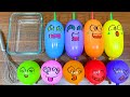 Making CLEAR Slime withFUNNY BALLOONS!!!Satisfying Slime video#512