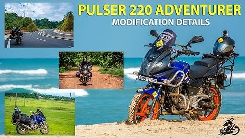 Pulsar 220 Modified Adventure Tourer | Modification details |
