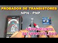 ✅ HERRAMIENTA DE GRAN UTILIDAD PARA TU TALLER | EL MAS SIMPLE PROBADOR DE TRANSISTORES NPN y PNP