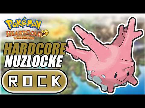 Pokemon HeartGold Hardcore Nuzlocke: Rock Types Only (No Items/Overleveling)