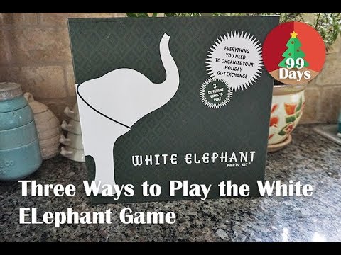  Squirrel Products White Elephant Party Kit Swappy The Chrsitmas  Party Game The Most Fun You Can Have Exchanging Useless Gifts for The  Holidays : Toys & Games