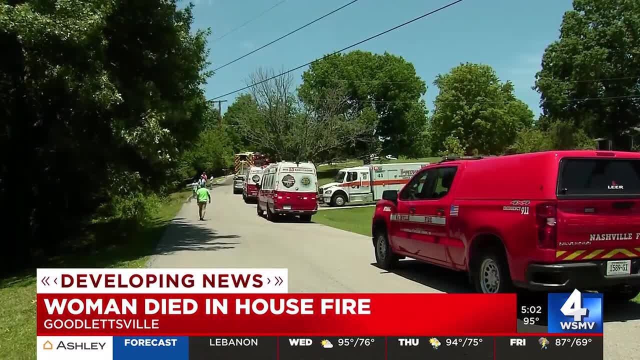 Woman died in house fire - YouTube