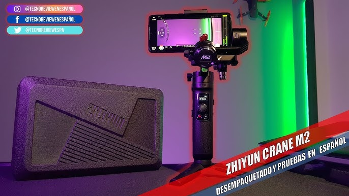 Zhiyun Crane M2: nuevo gimbal para móviles, compactas y cámaras de acción