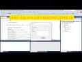 C# - Send SMS using GSM MODEM