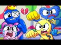 BLUE & HUGGY WUGGY - RAINBOW FRIENDS & POPPY PLAYTIME ANIMATION