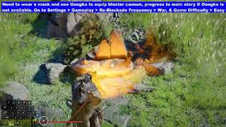 How to Finish Barraging Cannon 4 Location - Hand Cannon Blaster Challenge 4 - Crimson Desert
