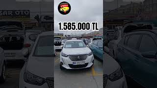 Peugeot 2008 Fi̇yat 1.585.000 Tl Km 85.000 Model 2020
