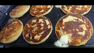 como hacer AREPAS EN PLANCHA con MUCHO QUESO!!!  / a cocinar se dijo