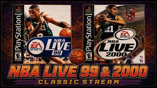 NBA Live 99 & NBA Live 2000 LIVE in 2026! | 24/7 Retro Basketball Stream