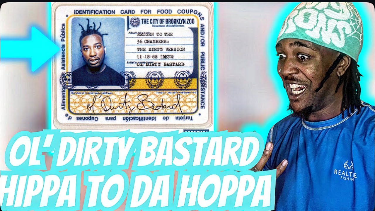 FIRST TIME HEARING Ol' Dirty Bastard - Hippa to da Hoppa (REACTION)