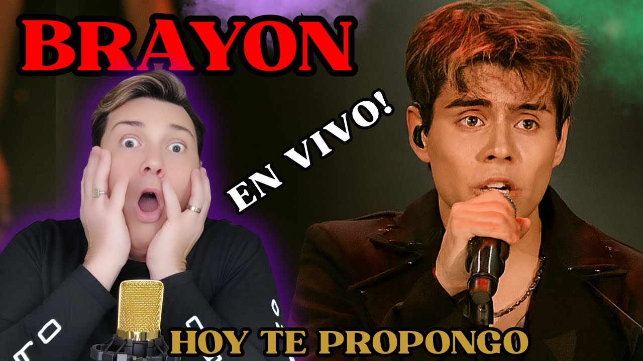 ¡BRAYON canta en vivo y sorprende a todos!