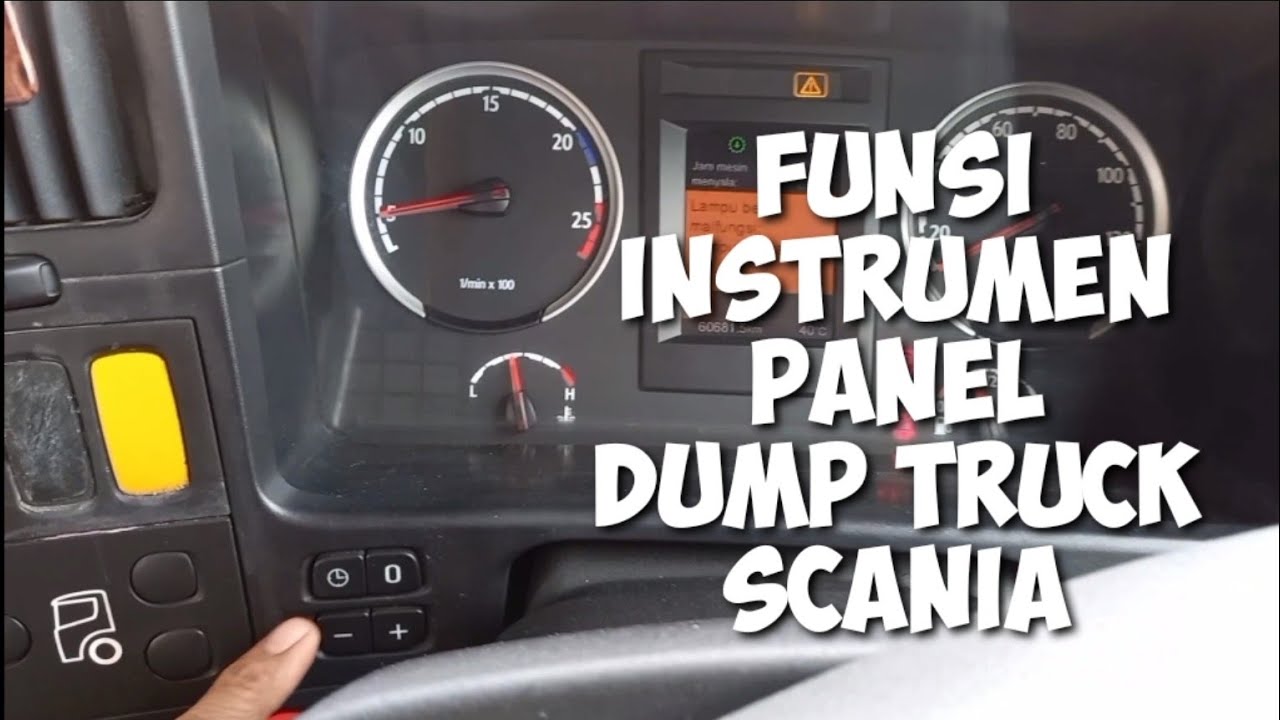 Panel Rib Scania Merview Komponen Panel Di Dalam Kabin SCANIA P 360 - YouTube