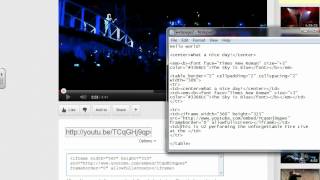 Famous HTML part 7 - Embed code Net Worth