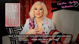 Christina Aguilera - 'Lotus' Interview (Legendado PT/BR)