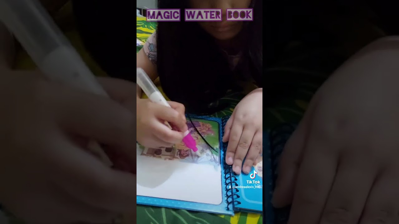 MAGIC WATER BOOK INVISIBLE INK /ARTS FOR KIDS 