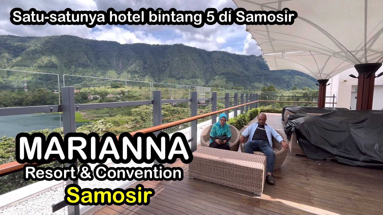 Satu-satunya hotel mewah dan megah berbintang 5 di Pulau Samosir Marianna Resort & Convention .