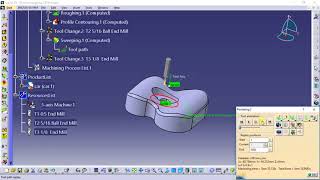 CATIA V5 (CAM SIMULATION -NC CODE)-S2-DR NAZIM