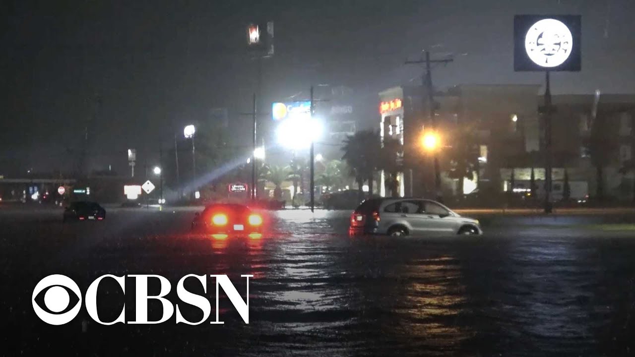 Parts of Texas and Louisiana face major flooding from Tropical Storm Imelda