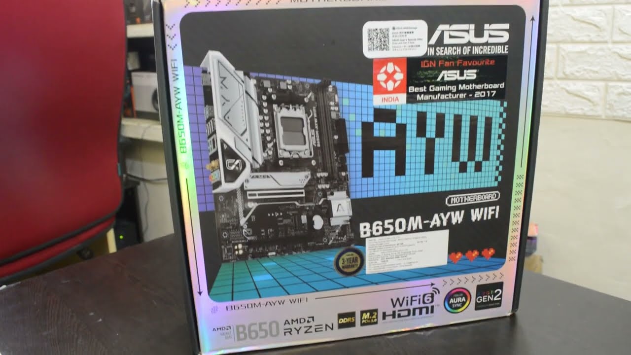 Asus B650M AYW Wifi Motherboard - Overview + Test