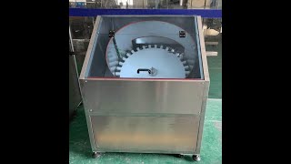 Full auto bottle unscramble machine