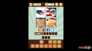 4 Pics 1 Song Cheats, Answers & Solutions Level 1 Puzzle 8 Don McLean (iPhone/iPad) screenshot 3