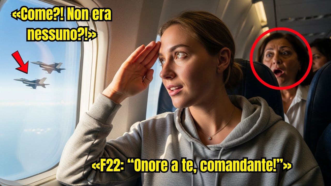 Umiliata In Prima Classe, Ma Il Suo Ruolo Di Pilota Da Caccia Italiana Eroina Cambia Tutto